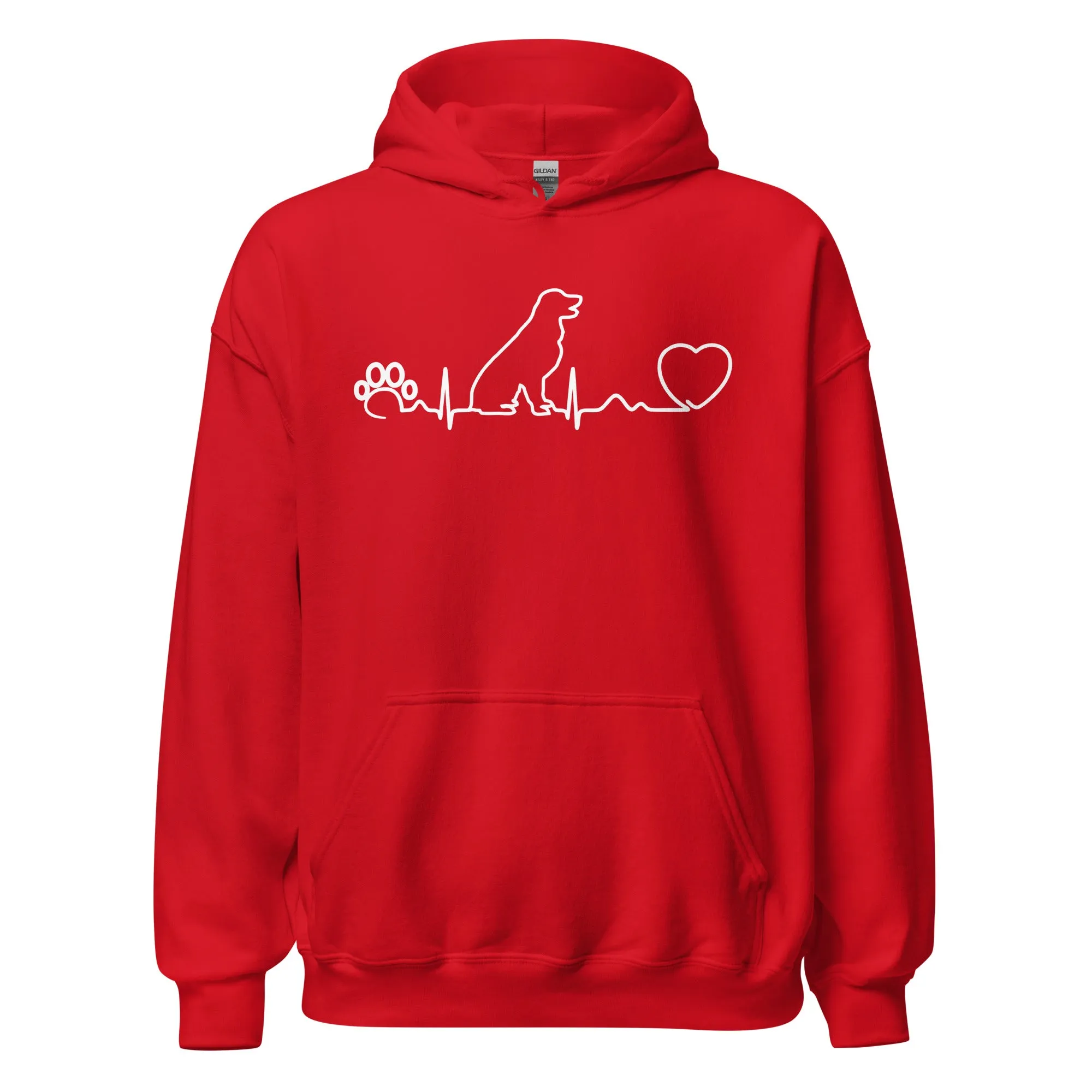 NOMV Dog Heartbeat Unisex Hoodie