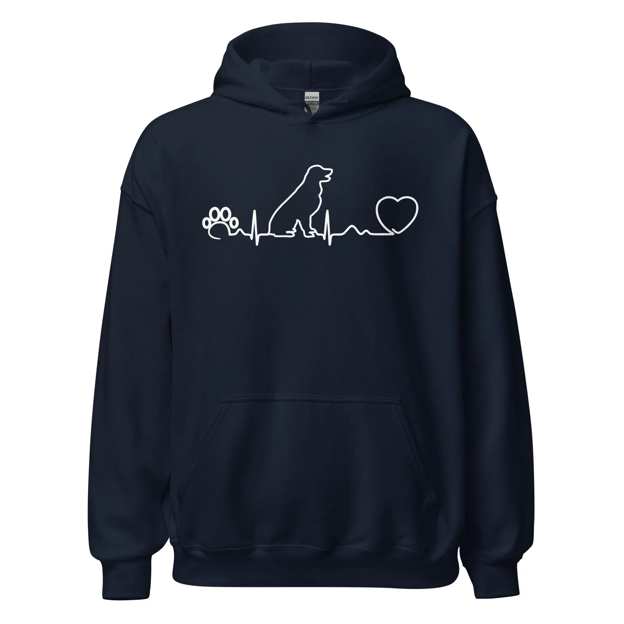 NOMV Dog Heartbeat Unisex Hoodie
