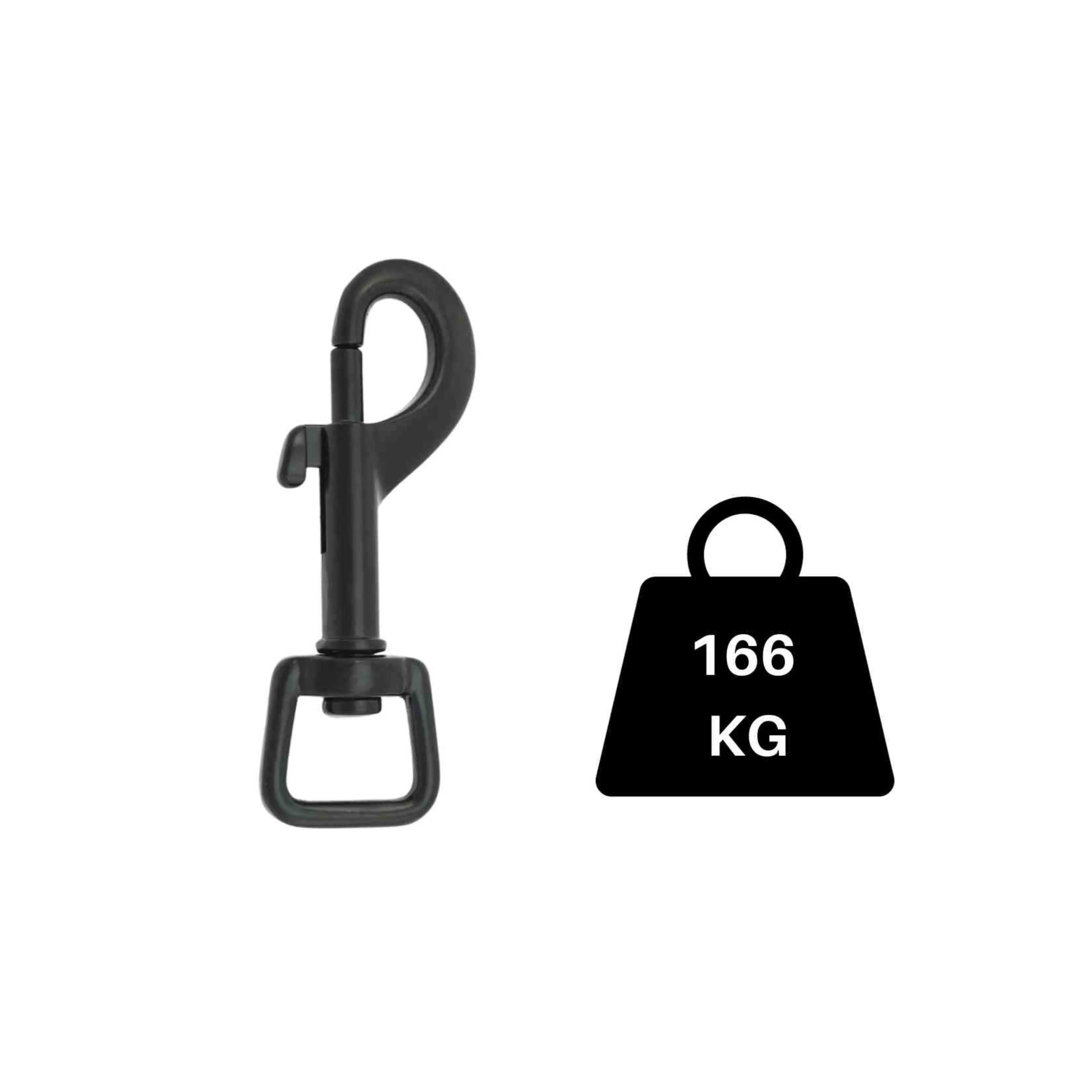 Non - Slip, Waterproof Dog Leash Hexa | Gray | Width: 16 mm