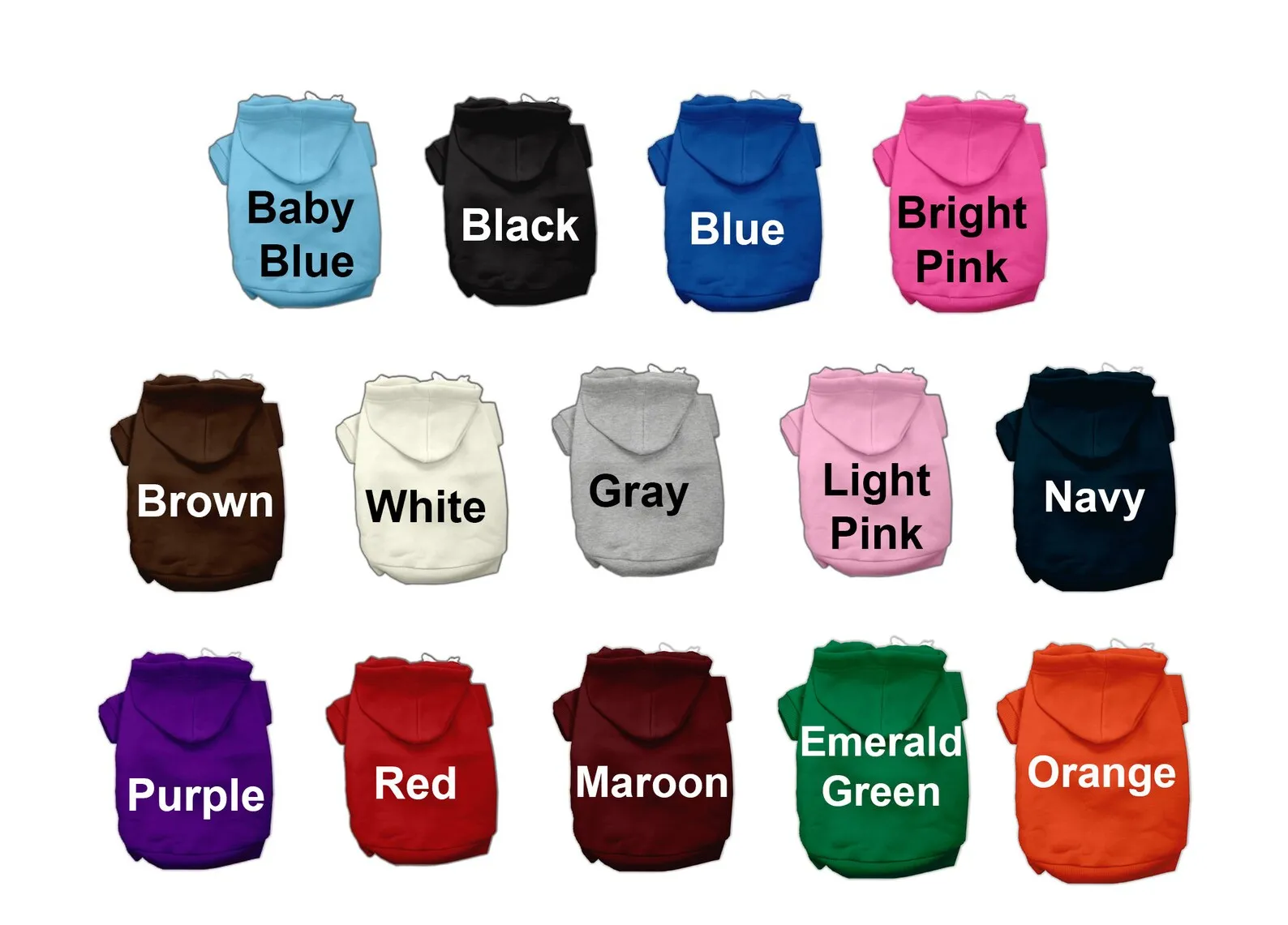 Personalized Dog Hoodie - Embroidered Name Pet Hoodie - Personalized Dog Sweatshirt - Puppy Clothing - Personalized Dog Clothes Outdoor Dog