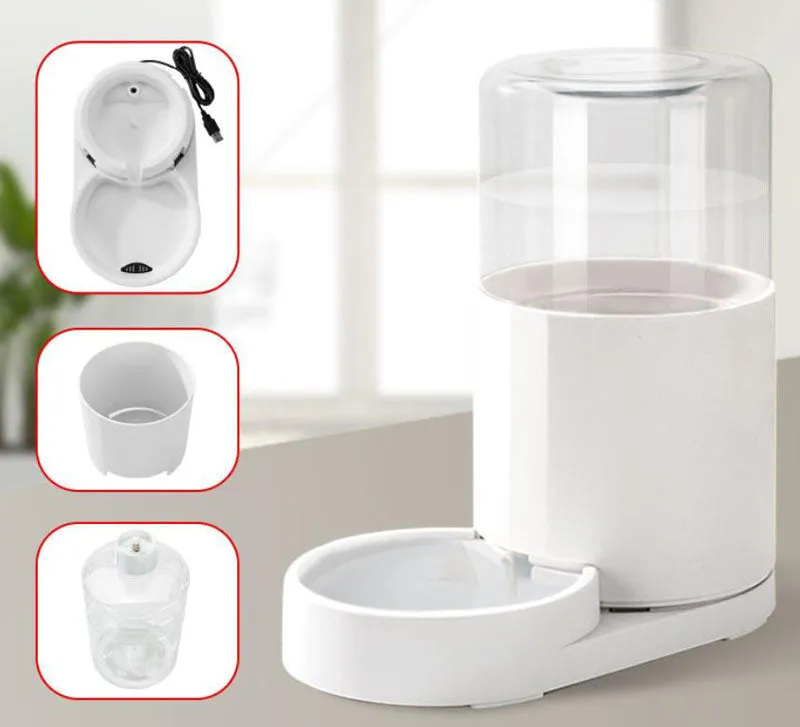 Pet automatic drinking water feeder smart waterer