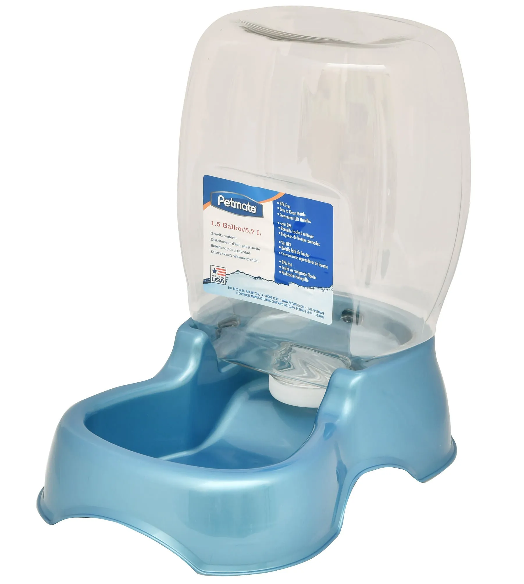 Petmate 1.5 Gallon Pet Cafe Waterer