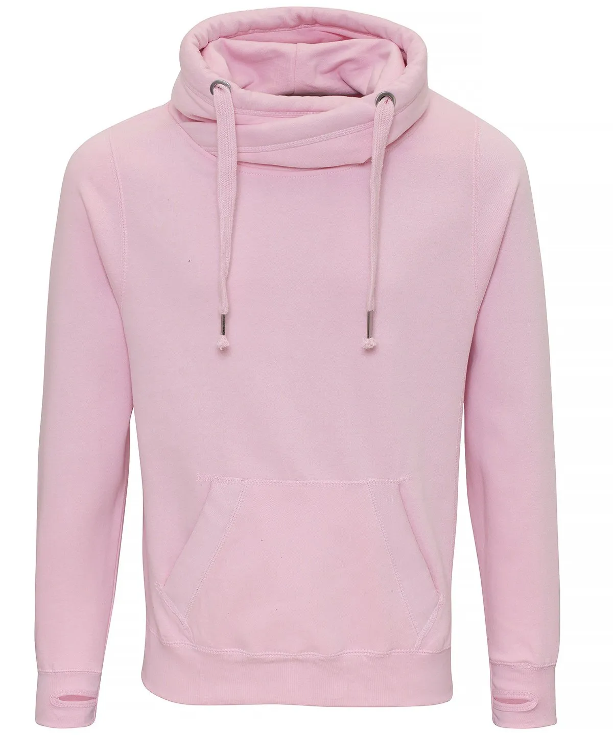 Plain Luxury Cowl Neck Hoodie Unisex