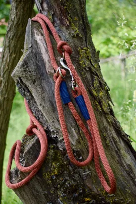 Premium Bronze Brown Dog Loop Leash