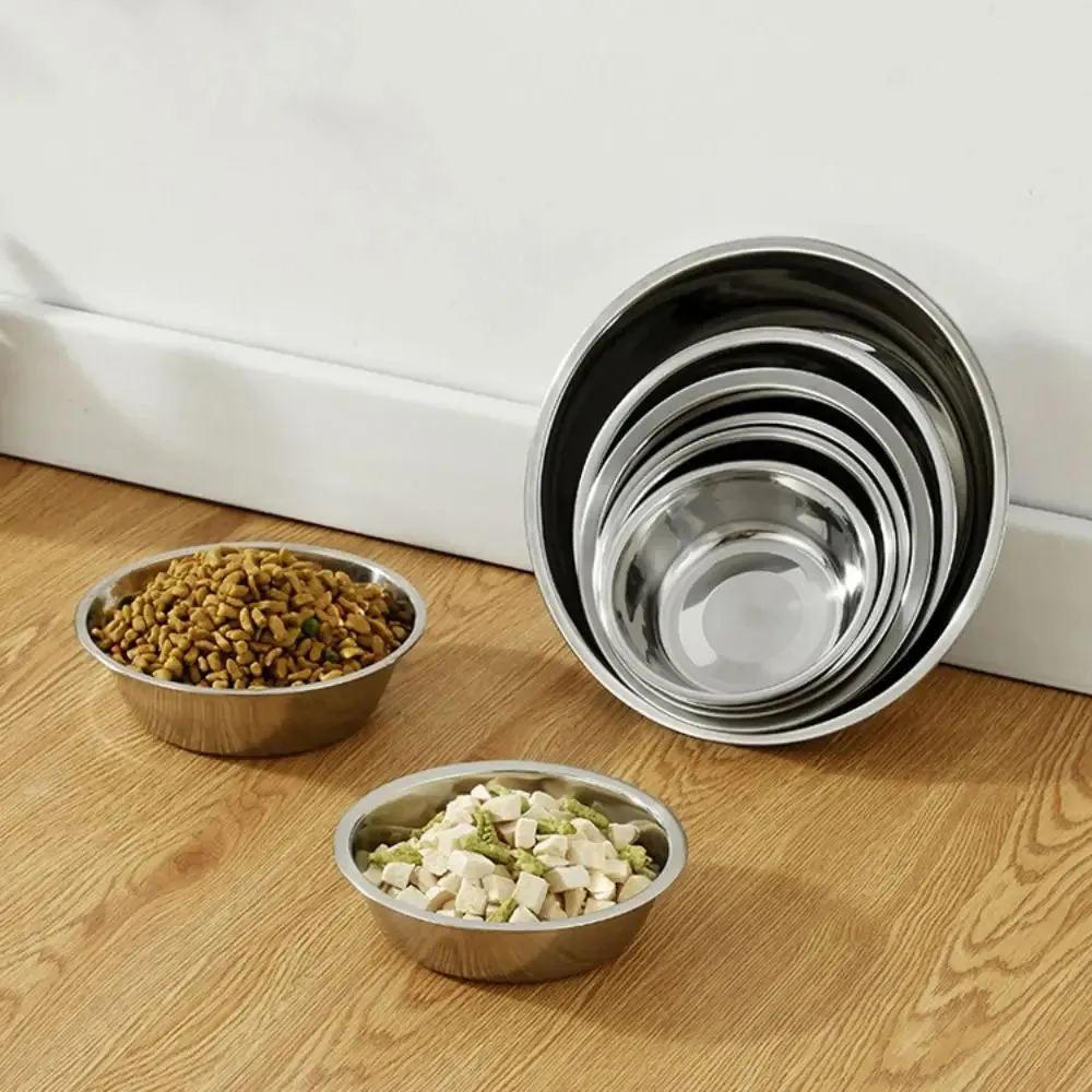 Premium Stainless Steel Pet Bowl for Dogs and Cats