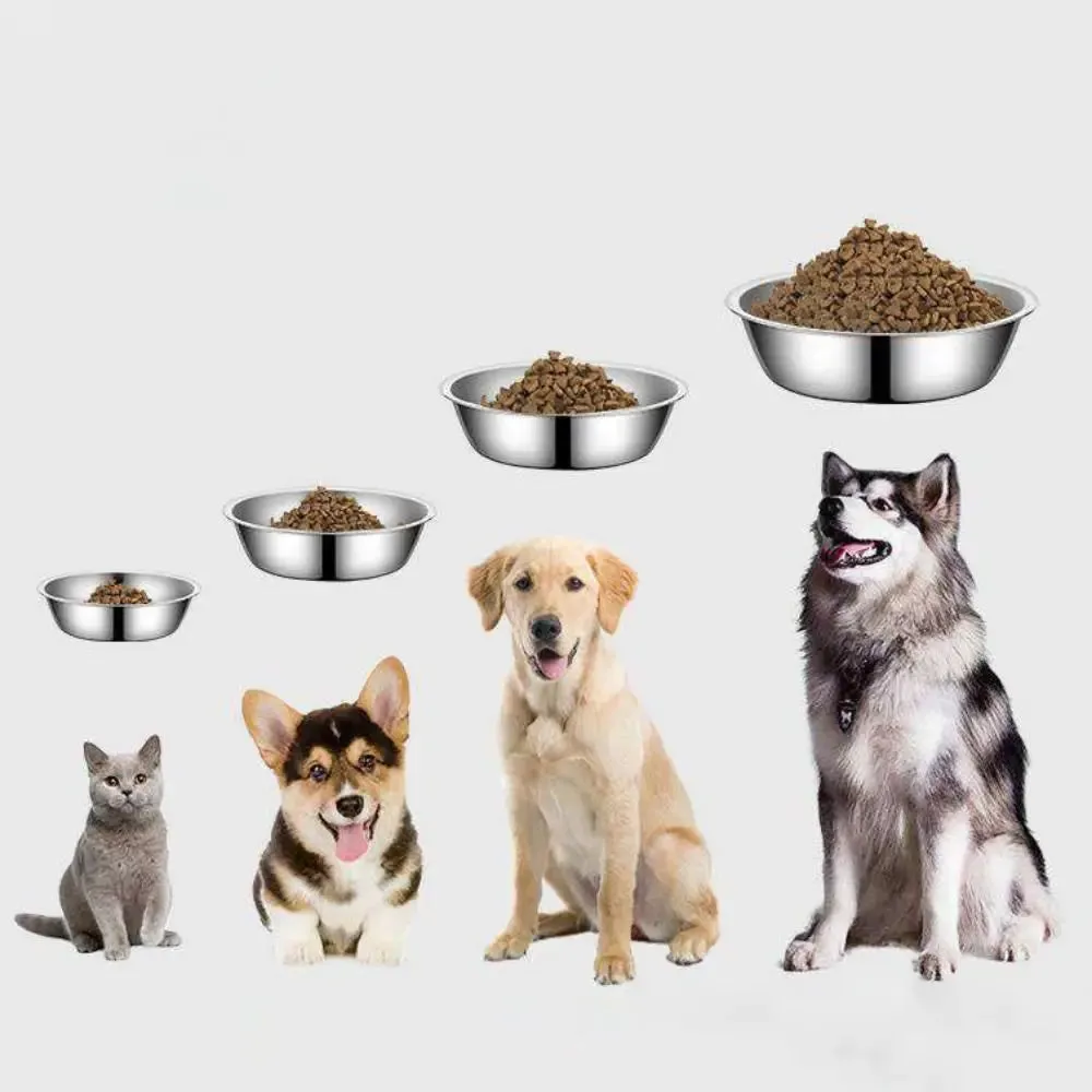 Premium Stainless Steel Pet Bowl for Dogs and Cats