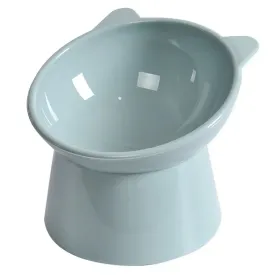 Raised Cat Food Bowl Tilted Cat Food Bowl Elevated Cat Bowl Ergonomic Cat Food Dish anti Vomiting Raised Cat Food Bowl Non Slip for Cats Dogs