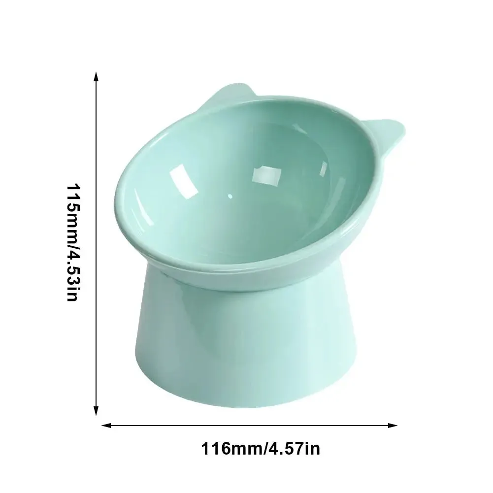 Raised Cat Food Bowl Tilted Cat Food Bowl Elevated Cat Bowl Ergonomic Cat Food Dish anti Vomiting Raised Cat Food Bowl Non Slip for Cats Dogs