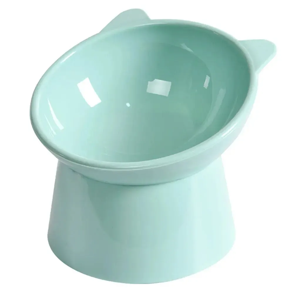 Raised Cat Food Bowl Tilted Cat Food Bowl Elevated Cat Bowl Ergonomic Cat Food Dish anti Vomiting Raised Cat Food Bowl Non Slip for Cats Dogs