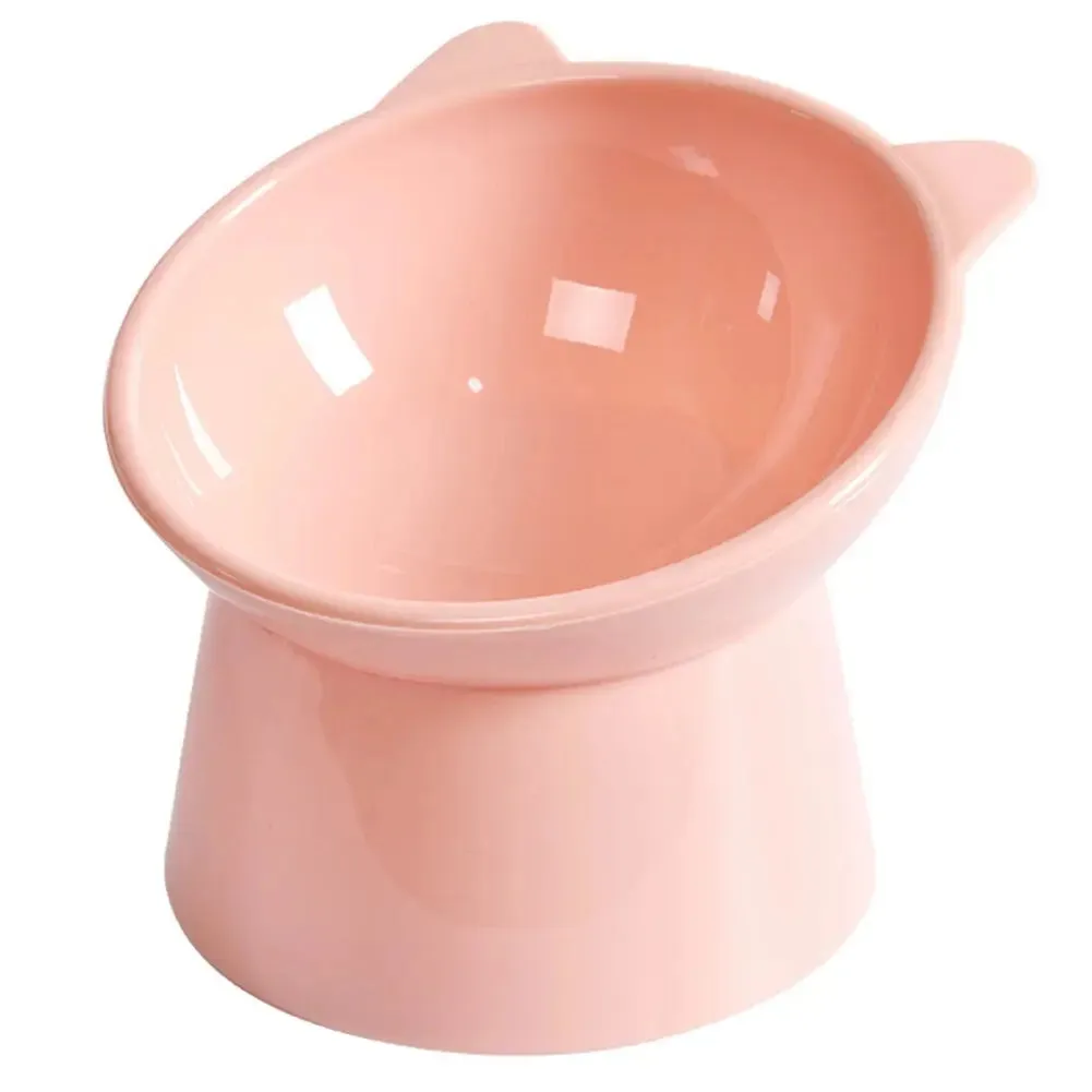 Raised Cat Food Bowl Tilted Cat Food Bowl Elevated Cat Bowl Ergonomic Cat Food Dish anti Vomiting Raised Cat Food Bowl Non Slip for Cats Dogs