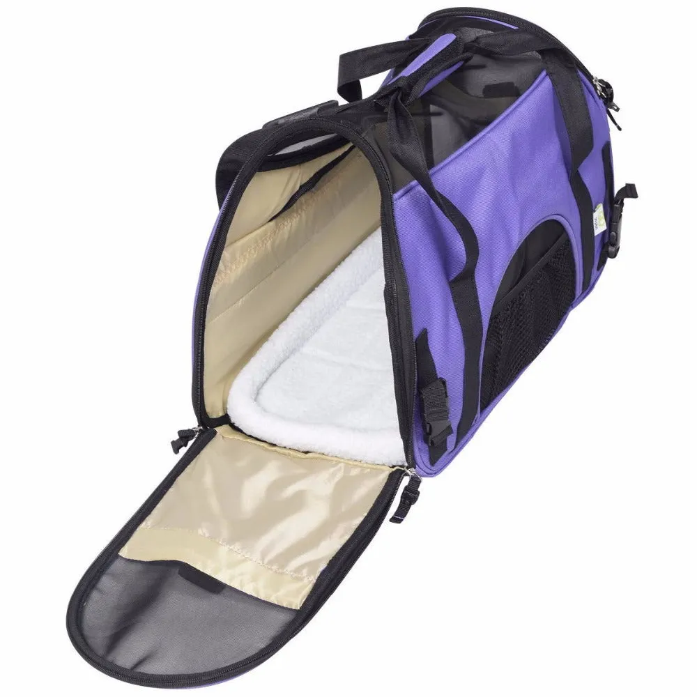 Sidiou Group Portable Pet Bag Folding Mesh Pet Bag Breathable pet carrier bag carry for dogs