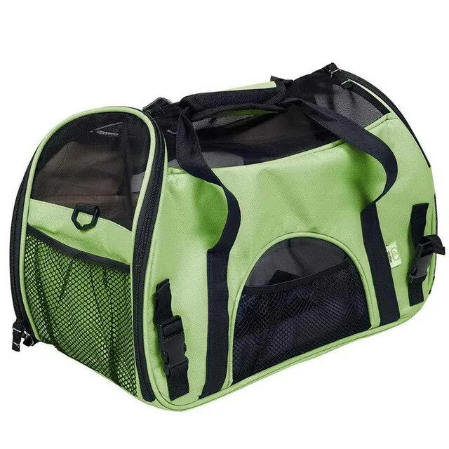 Sidiou Group Portable Pet Bag Folding Mesh Pet Bag Breathable pet carrier bag carry for dogs
