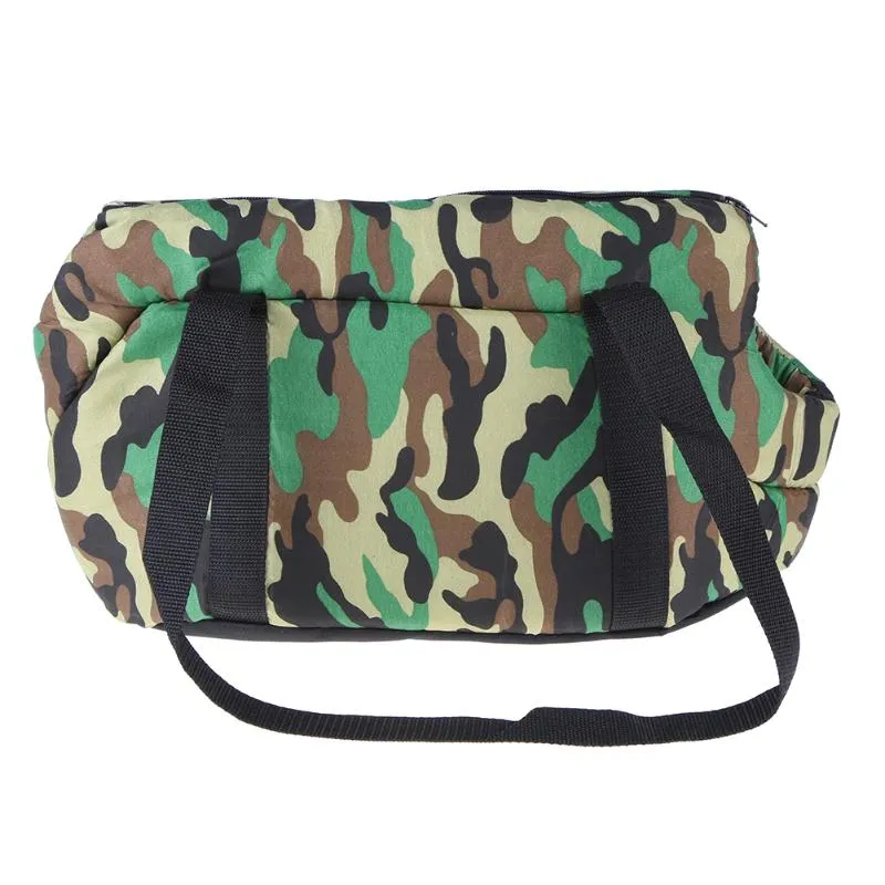 Sidiou Group Portable Pet Carrier Dog Backpack Outdoor Camo Print Slings Pet Bag Travel Carrier Bag