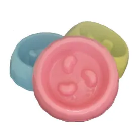 Small Slow Feeder Pet Bowl - Assorted Colours
