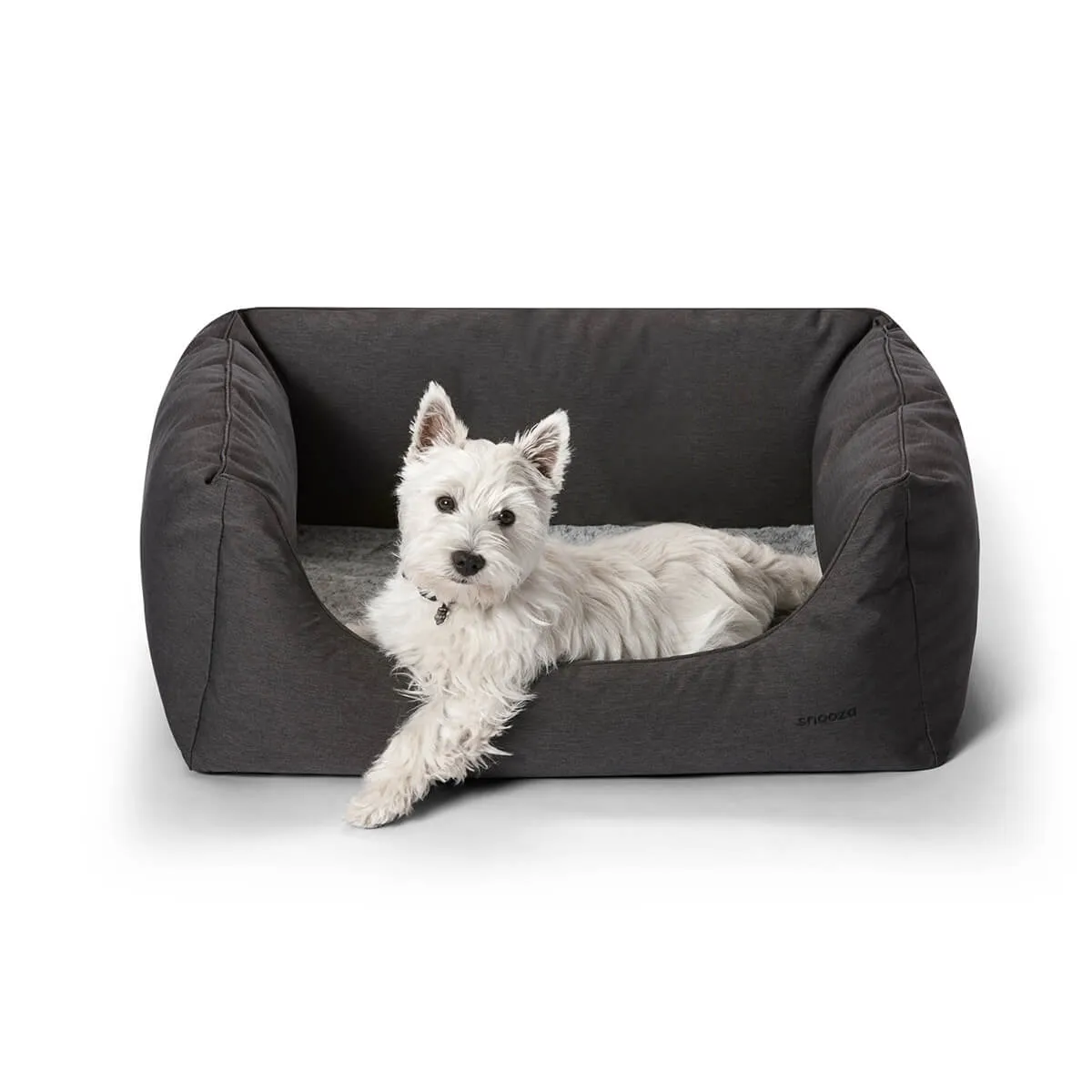SNOOZA Ortho Nestler Charcoal Dog Bed