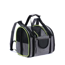 Soft Sided Collapsible Pet Travel Carrier, Puppy Carrier Pet Carriers By Car, Airpline Approved Small Dogs and Cats Carriers