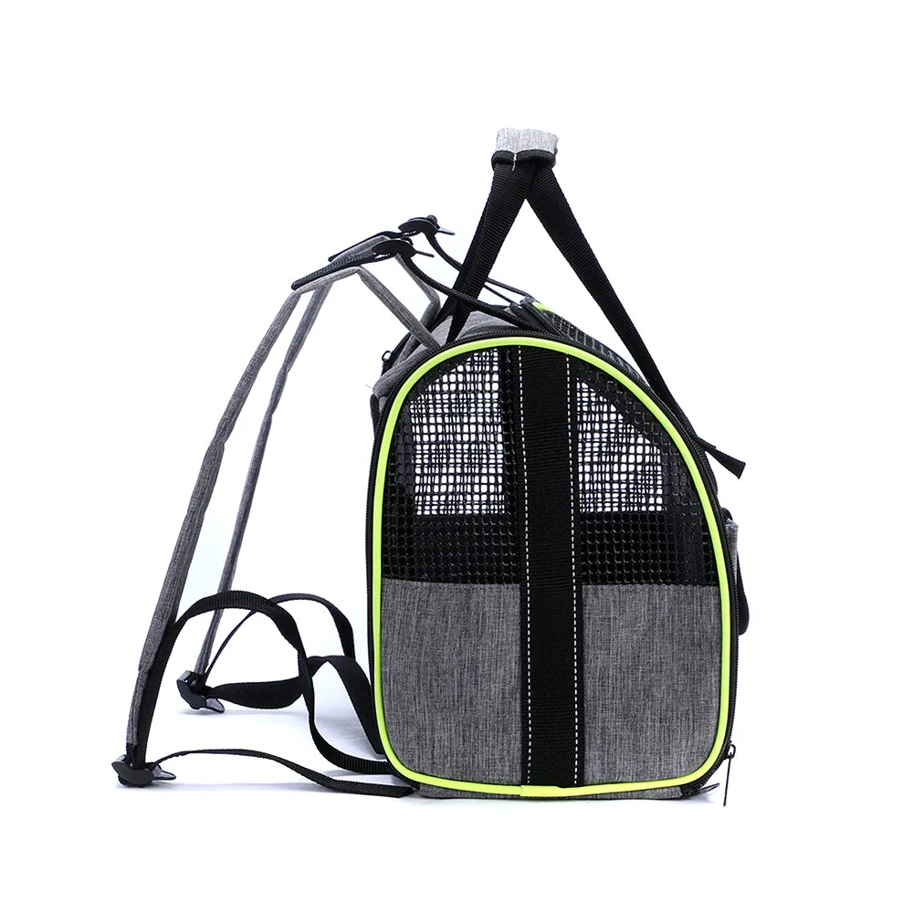 Soft Sided Collapsible Pet Travel Carrier, Puppy Carrier Pet Carriers By Car, Airpline Approved Small Dogs and Cats Carriers