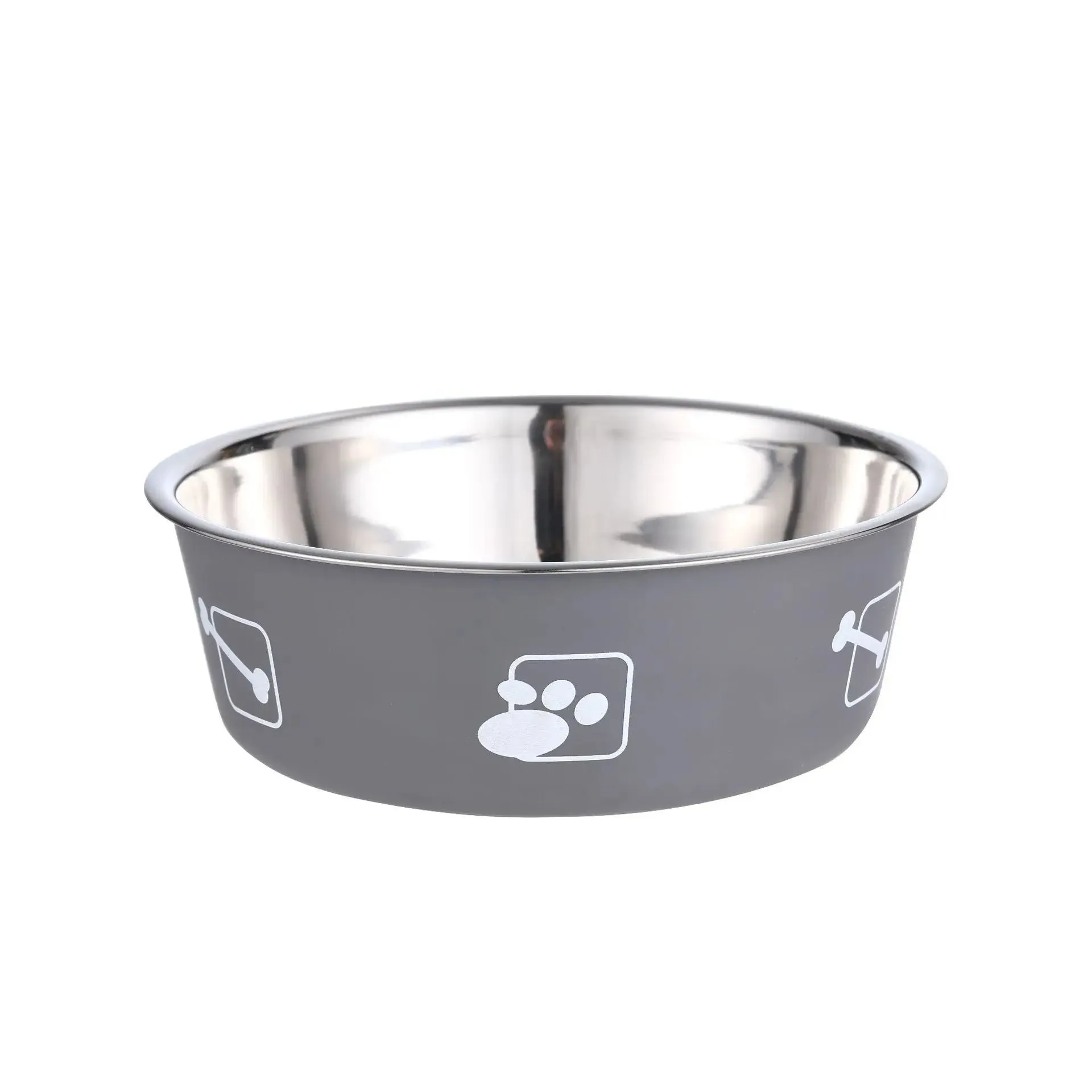 Stainless Steel Dog Food Bowl Pet Supplies