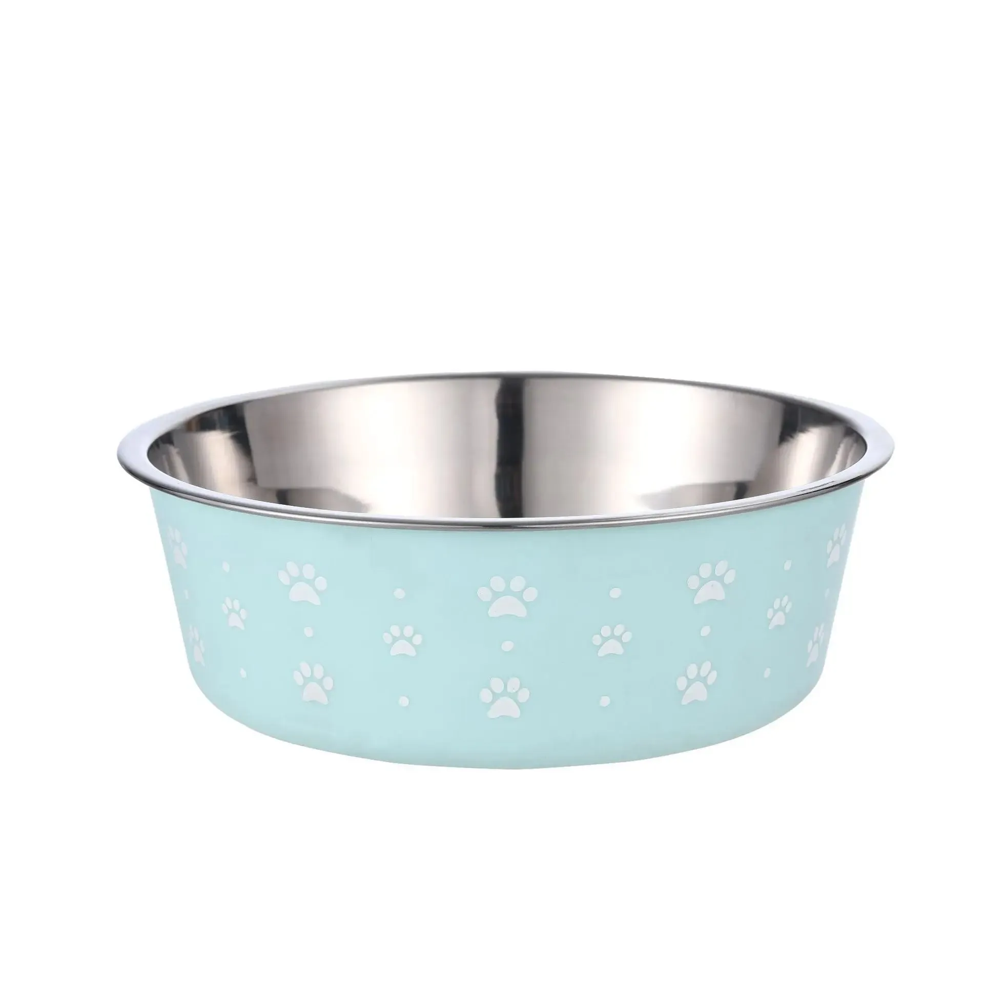 Stainless Steel Dog Food Bowl Pet Supplies