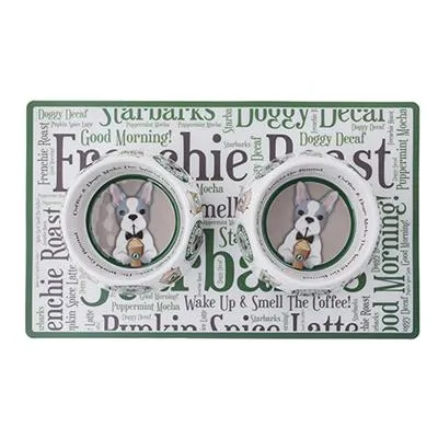 Starbarks Bowls & Mat