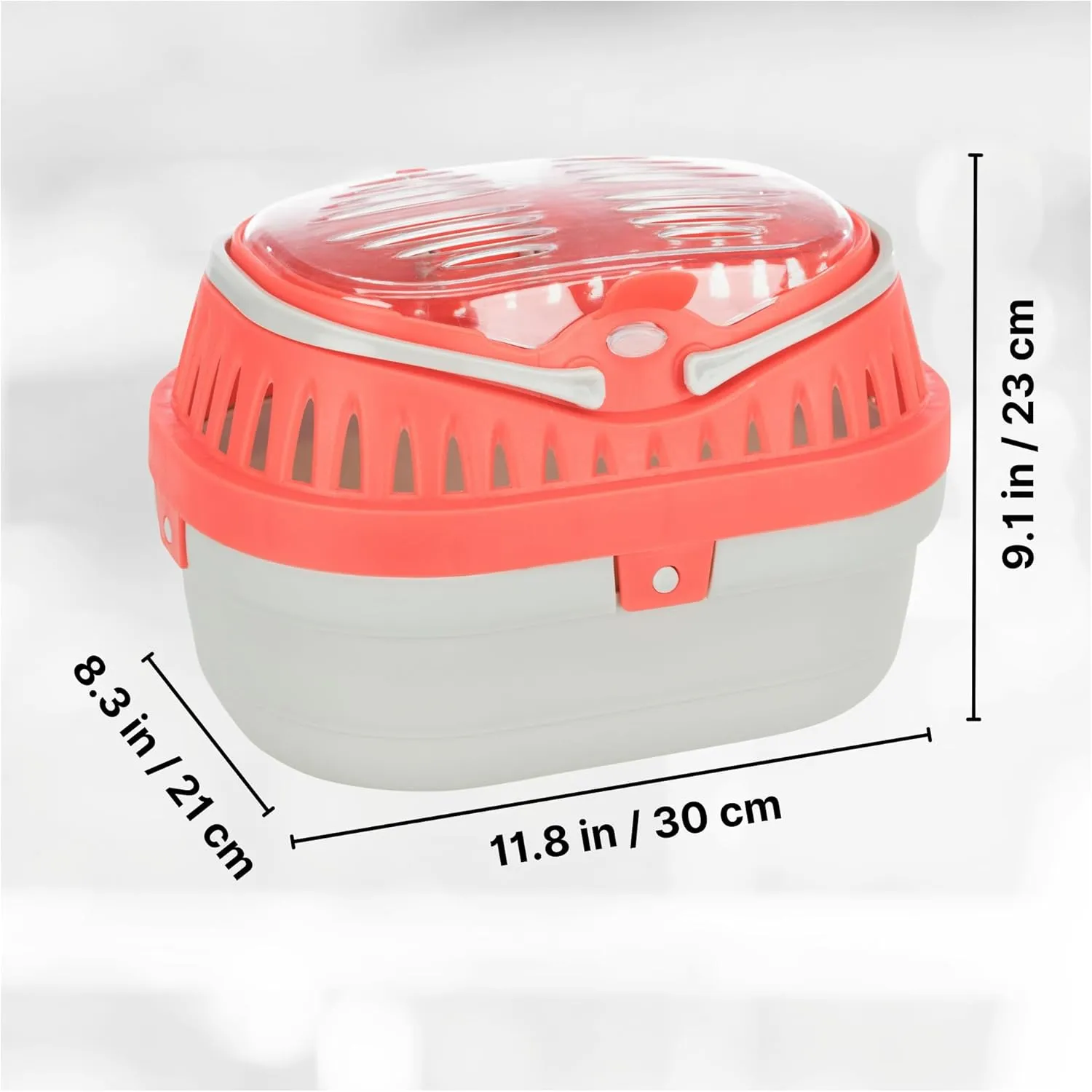 TRIXIE Pico Transport Crate, Small Pet Carrier, Portable Travel Carrier, for Small Pets, Hamsters, Guinea Pig, Lizards